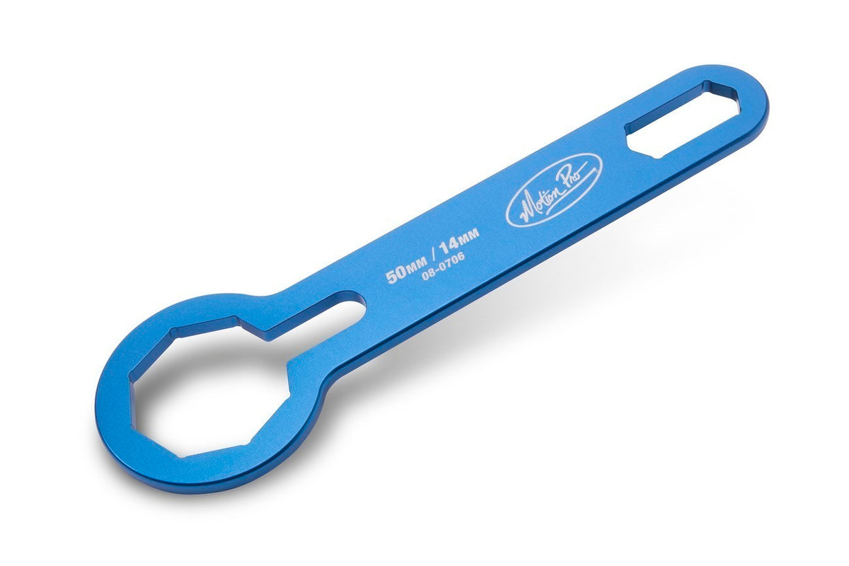 Motion Pro Fork Cap Wrench 50mm/14mm - Universal Motorcycle Suspension Tool