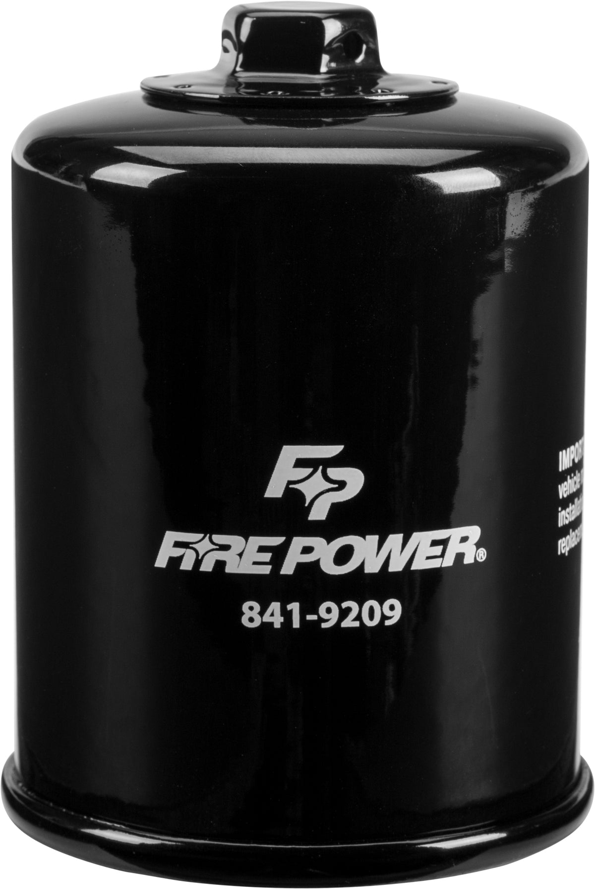 Fire Power PS198 Oil Filter for ATV/UTV Engines with Media Enhancement and Heat-Resistant Valve