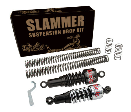 Burly Brand Slammer Kit Chrome for Harley Davidson XL Models (Part B28-1001)