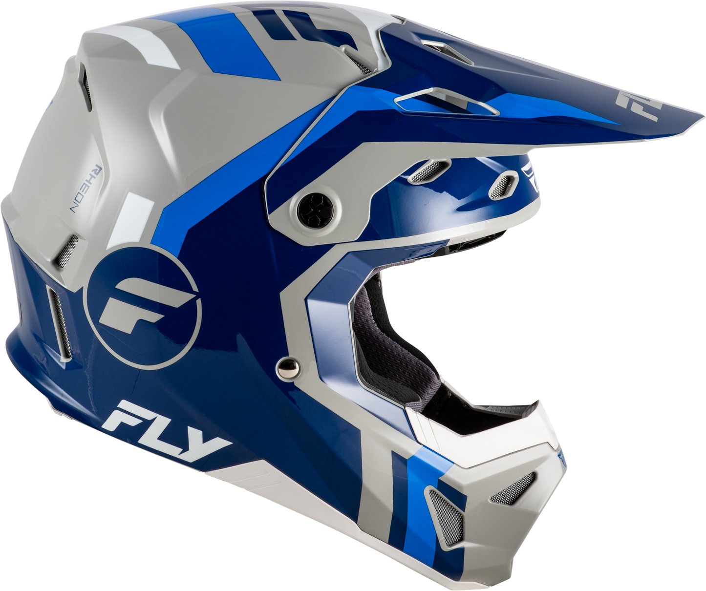 Fly Racing Formula CP Seal Helmet for Offroad, Large, Navy/Blue/Grey