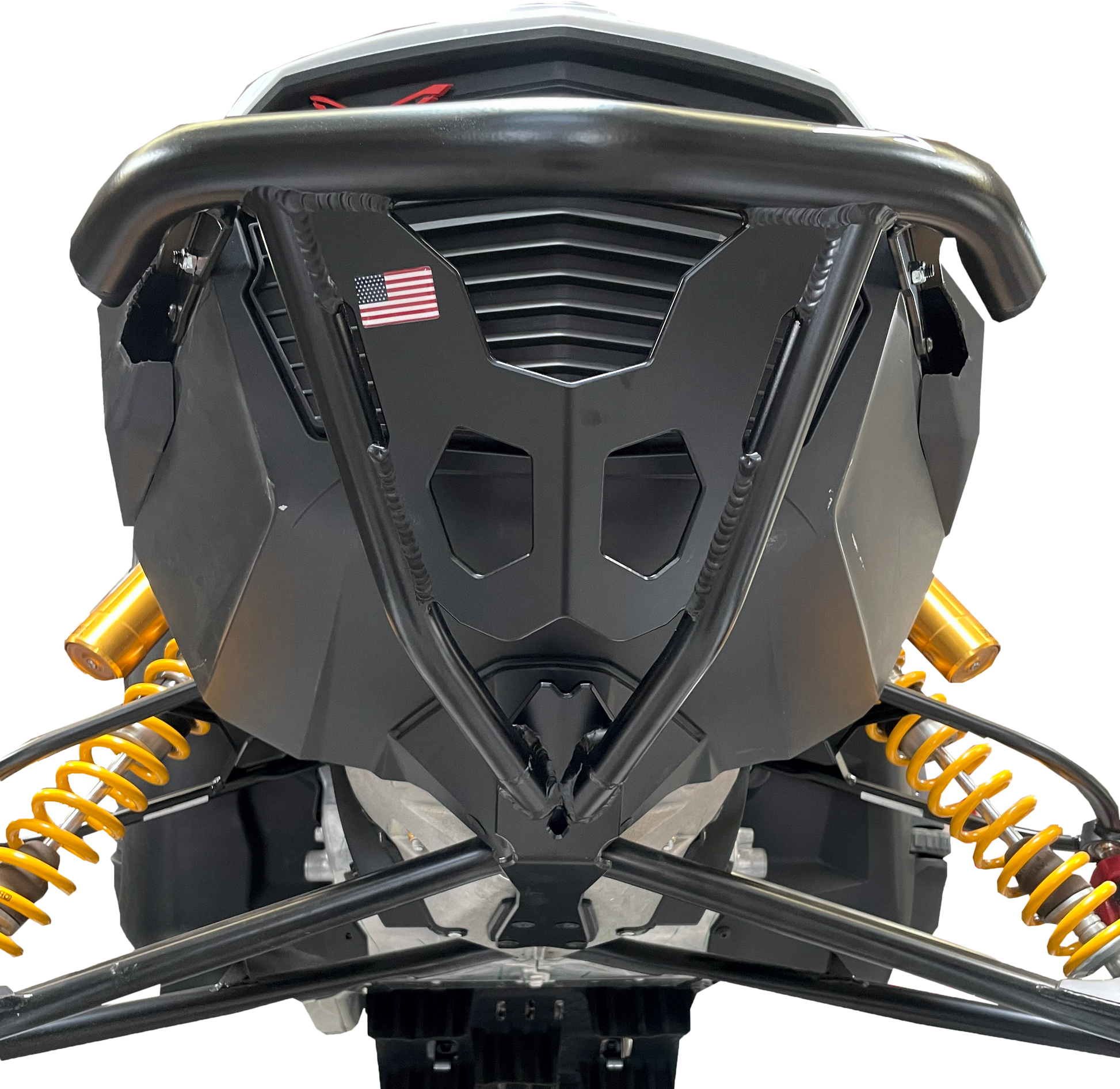 SPG Front Bumper Flat Black for Snow Models - Part D-SDFB600-FBK
