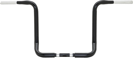 HardDrive 21-568SB 1.25 Inch Black Bagger Ape Hanger Handlebars for Harley Touring Models