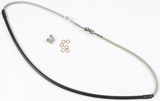 GBRAKES FK003D142-1 Steel Front Brake Line for Offroad Vehicles