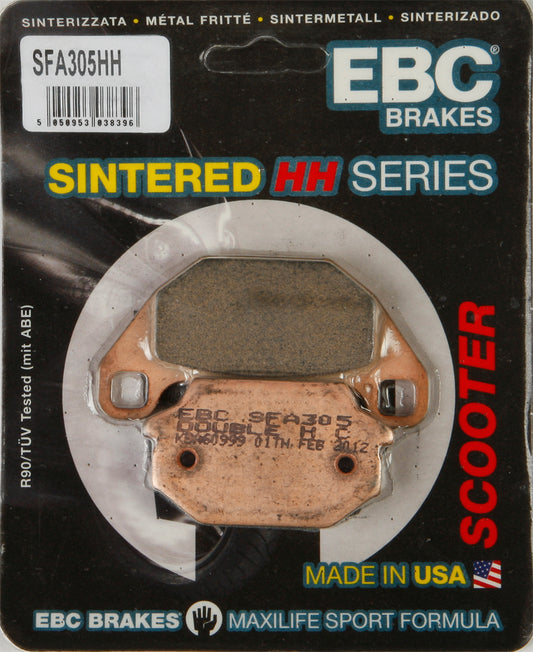 EBC Double-H Sintered Superbike Brake Pads SFA305HH for Scooter - High Performance Street Braking