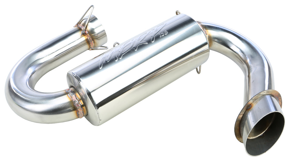 MBRP Performance Exhaust Race Series for Polaris Snowmobiles – 4-inch Muffler with Improved Throttle Response