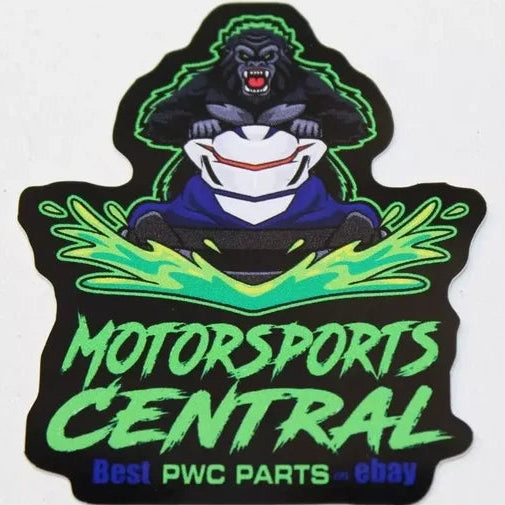 Motorsports Central Sticker - Black
