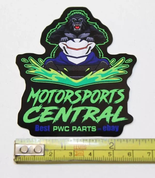 Motorsports Central Sticker - Black