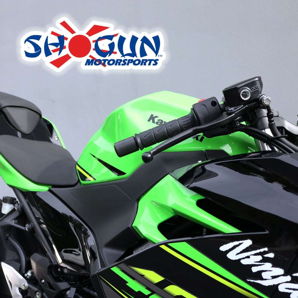 Shogun Motorsports Black Complete Frame Slider Kit for Kawasaki Ninja 400 and Z400 ABS (Part #755-4159)