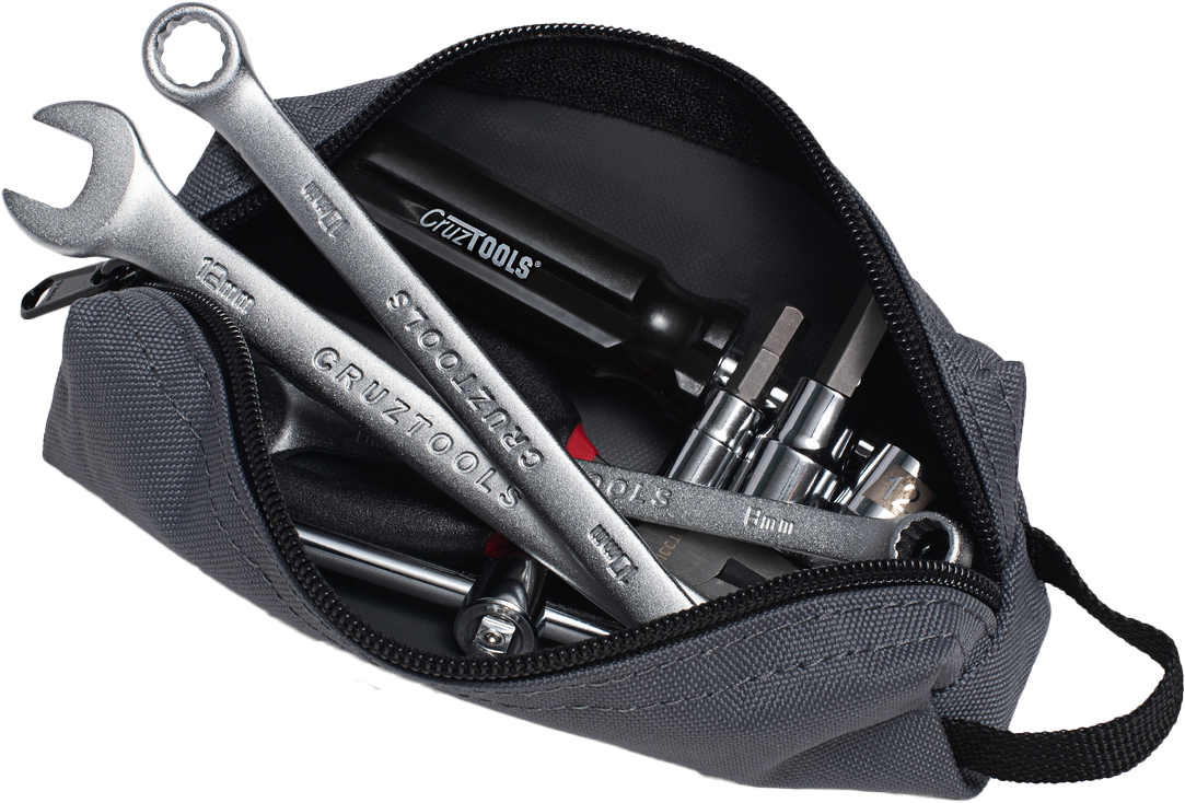 CRUZ TOOLS Switchback Compact Dirt Bike Tool Kit SBJM for Offroad Maintenance