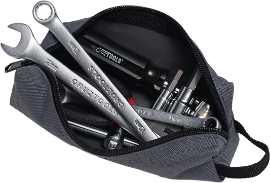 CRUZ TOOLS Switchback Compact Dirt Bike Tool Kit SBJM for Offroad Maintenance