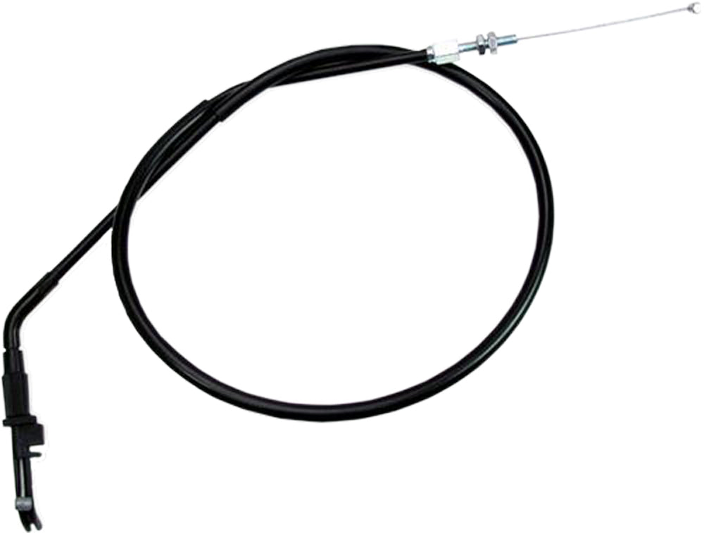 MOTION PRO Black Vinyl Throttle Pull Cable for Kawasaki ZG1000 Concours (1986-1995)