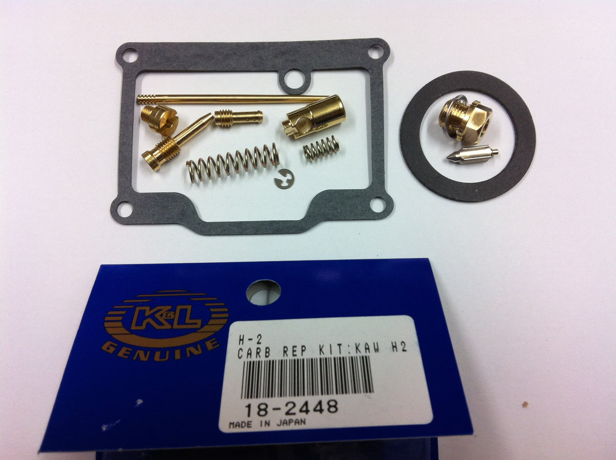 K&L Carburetor Repair Kit for Kawasaki H2 Mach IV 1974-1975