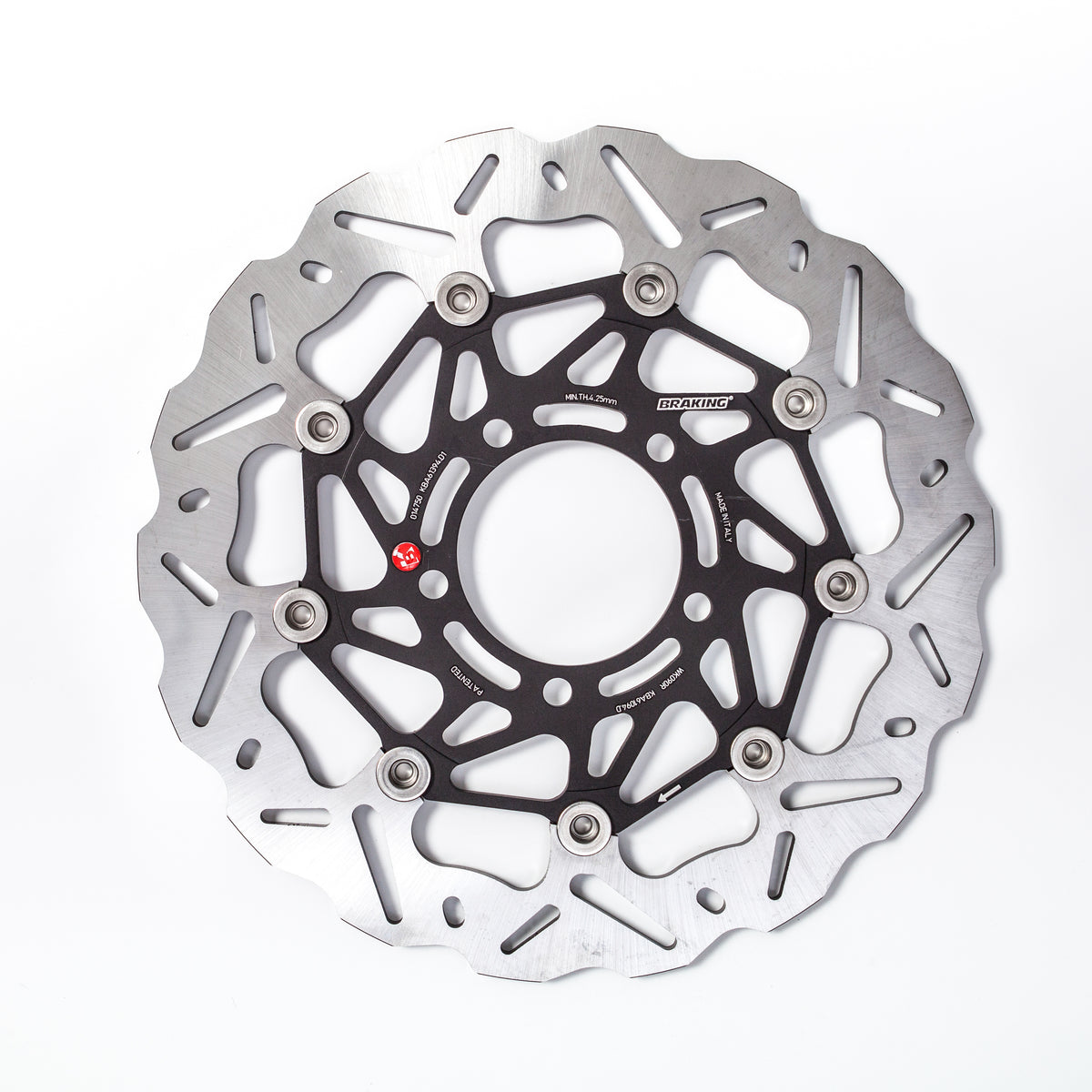 Braking SK2 Directional Brake Rotor for Kawasaki ZG1400 Concours & Ninja ZX-10R (Part #WK090R)