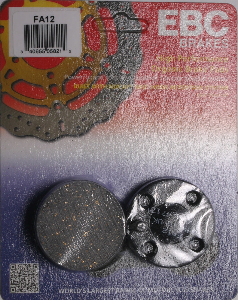 EBC FA12 Brake Pads for Honda CB750K (1970-1976) – Street Performance Replacement
