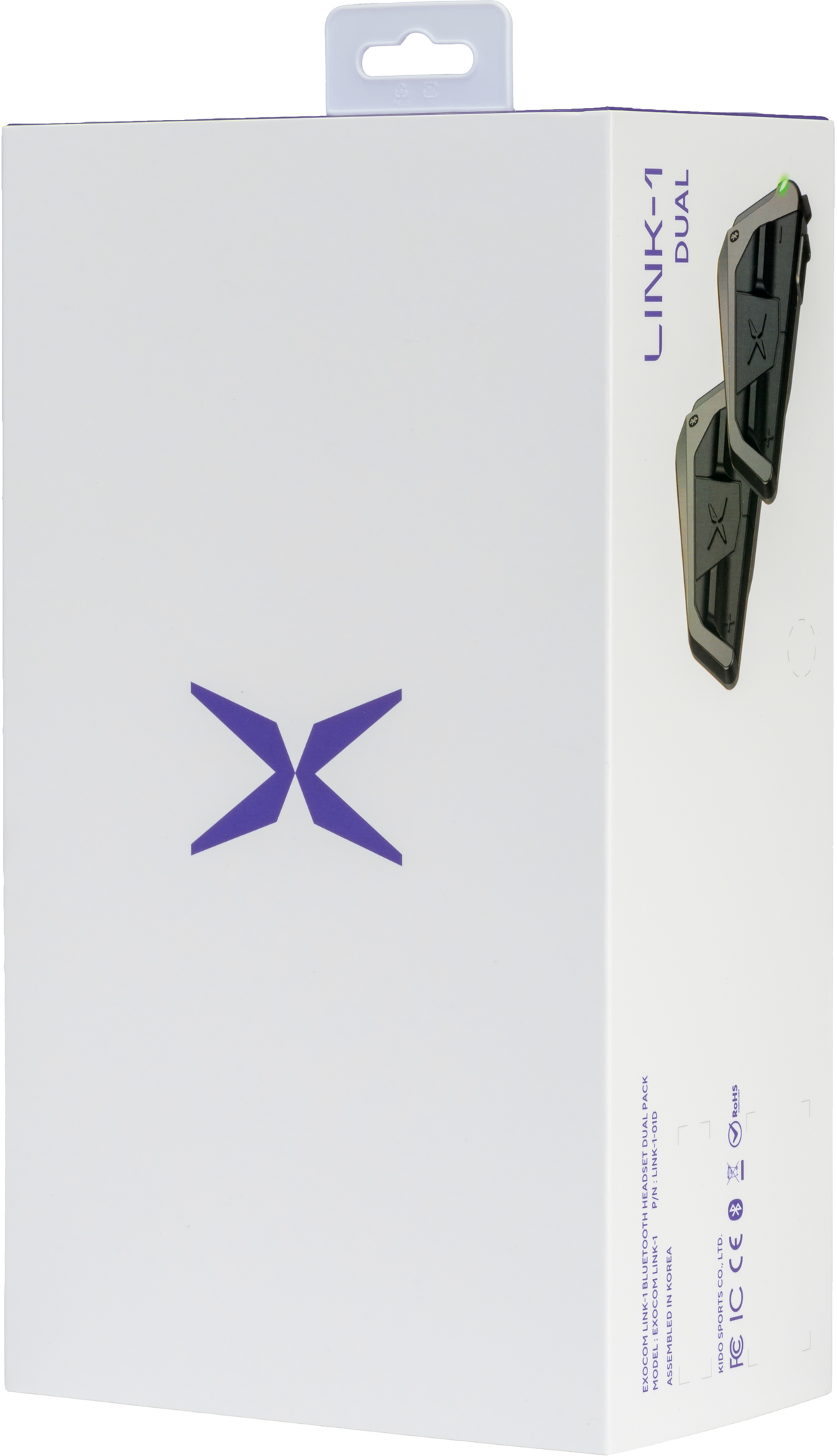 Exocom Link 1 Bluetooth Communicator (Single Pack) - Universal Audio & Electronics Accessory