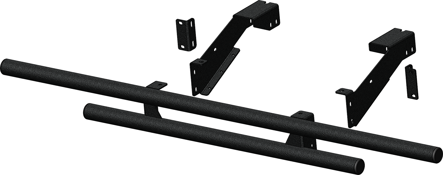 KFI Rear Bumper Black for Polaris Ranger XP 900/1000 – Durable Steel ATV/UTV Body Protection