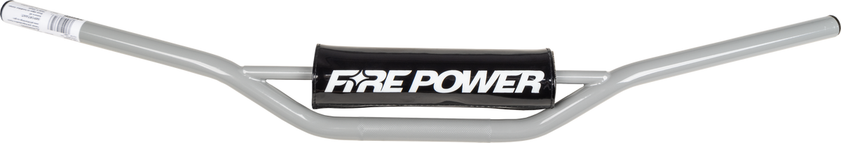 FIRE POWER Offroad Handlebar CSC YZ/YZF Grey - Durable Carbon Steel with 7/8" Clamping Diameter