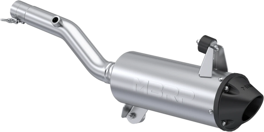 MBRP Part AT-9221PT Single Slip-On System with 5-inch Performance Muffler for Can-Am Outlander 650 & 850 Models