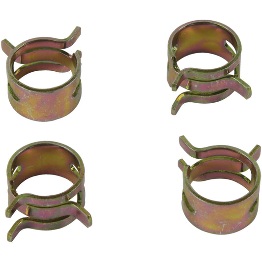 All Balls Hose Clamps Refill Kit (4-Pack) for Intake and Fuel System Applications