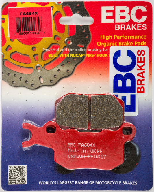 EBC Brakes Fa684X Carbon X Series Brake Pads for Can-Am Defender HD Models