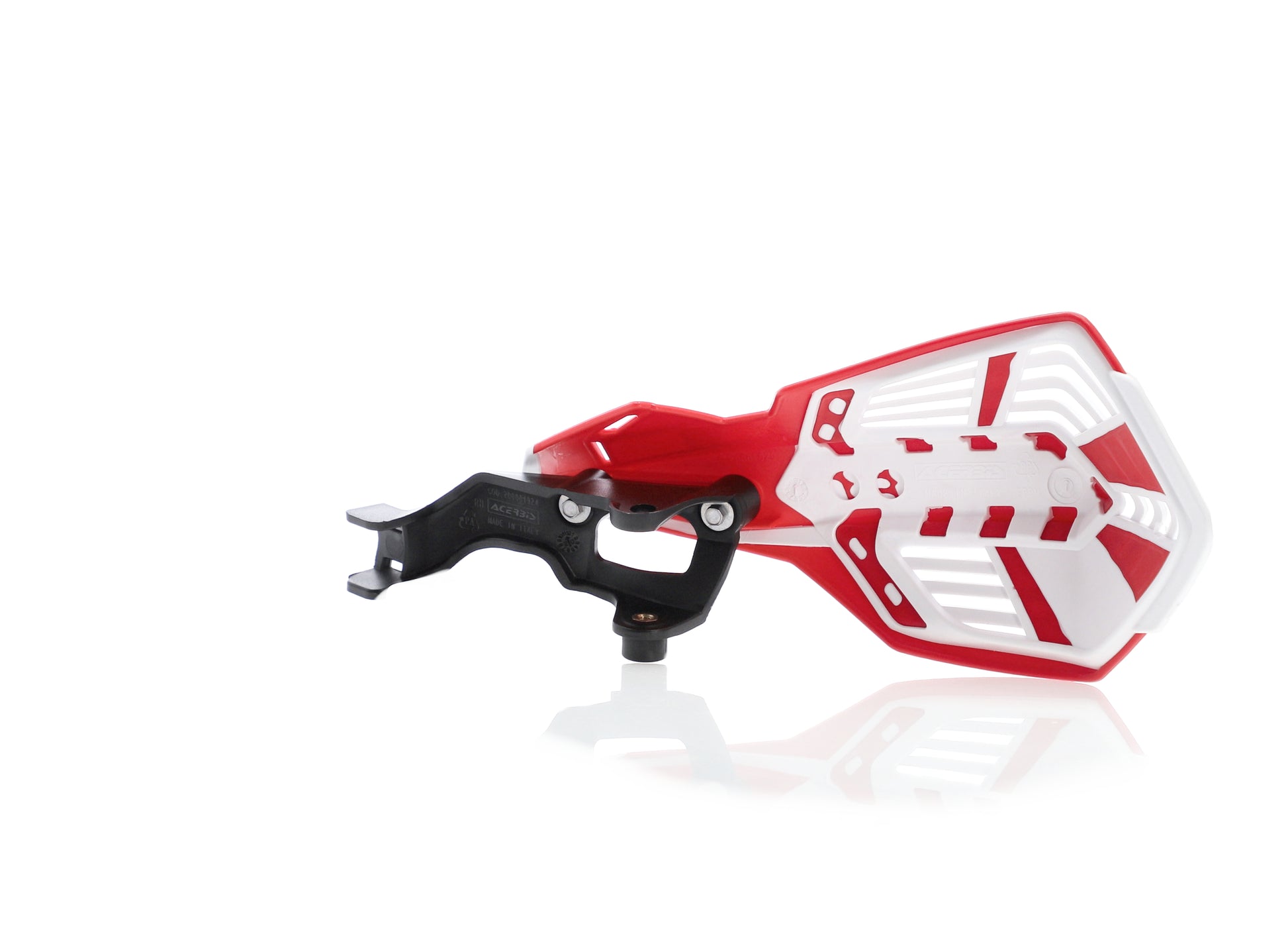 ACERBIS K Future Handguard Gas Red/White for Offroad Motorcycles