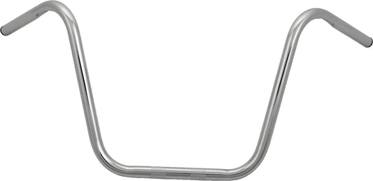 HarDDRIVE 21-556 1-Inch Chrome H Bar Ape Hanger with 14-Inch Rise and 7.5-Inch Pull Back for Harley Davidson Motorcycles
