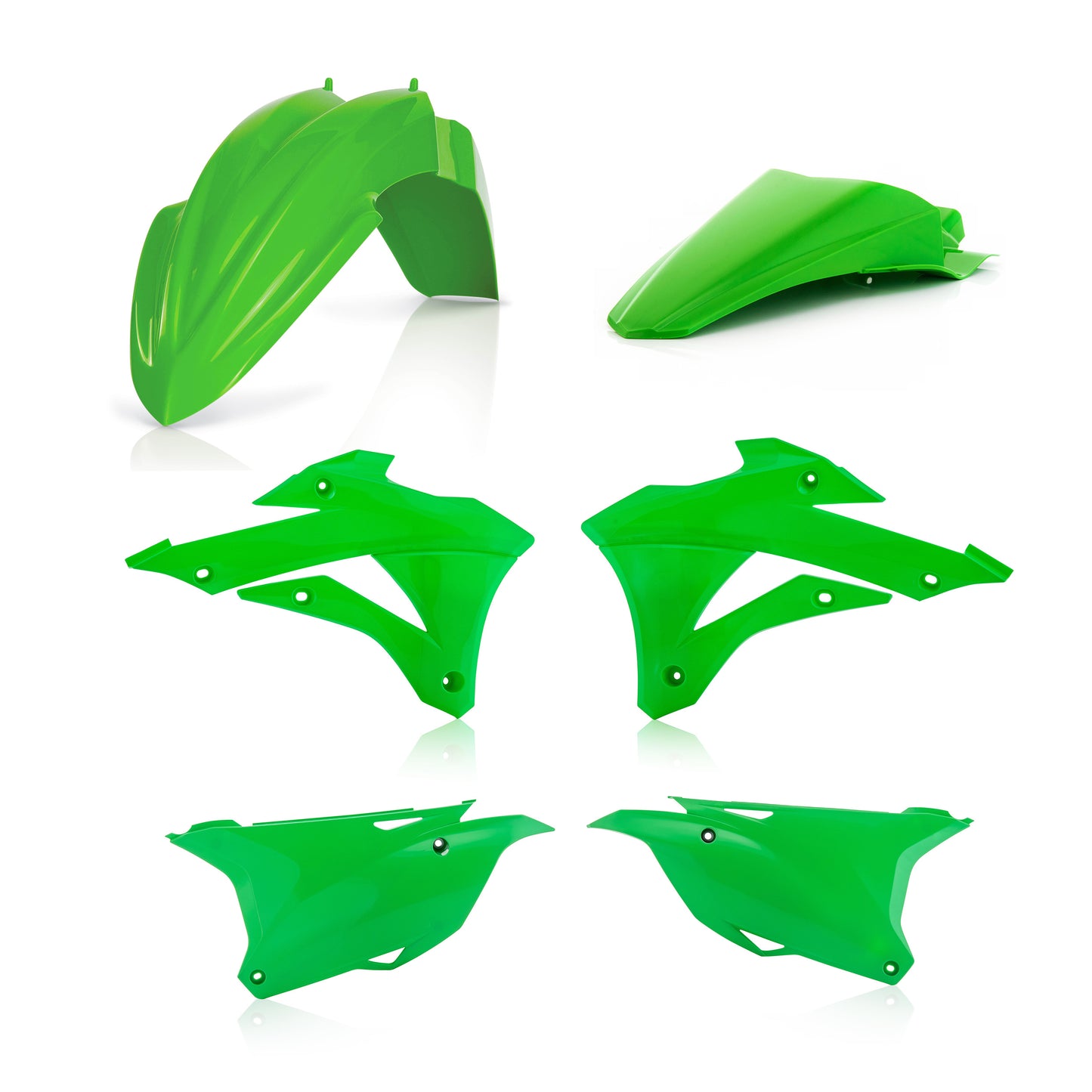 ACERBIS Kawasaki KX85 & KX100 Plastic Body Kit (Part #2374107118)