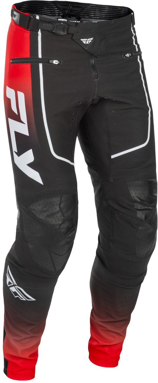 Fly Racing Rayce Bicycle Pants Men’s US 38 in Red, Black & White