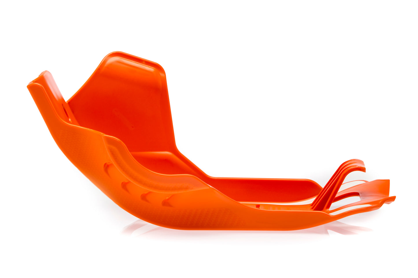 ACERBIS Skid Plate Orange/White for KTM 500 EXC-F and XCF-W - Offroad Engine Guards