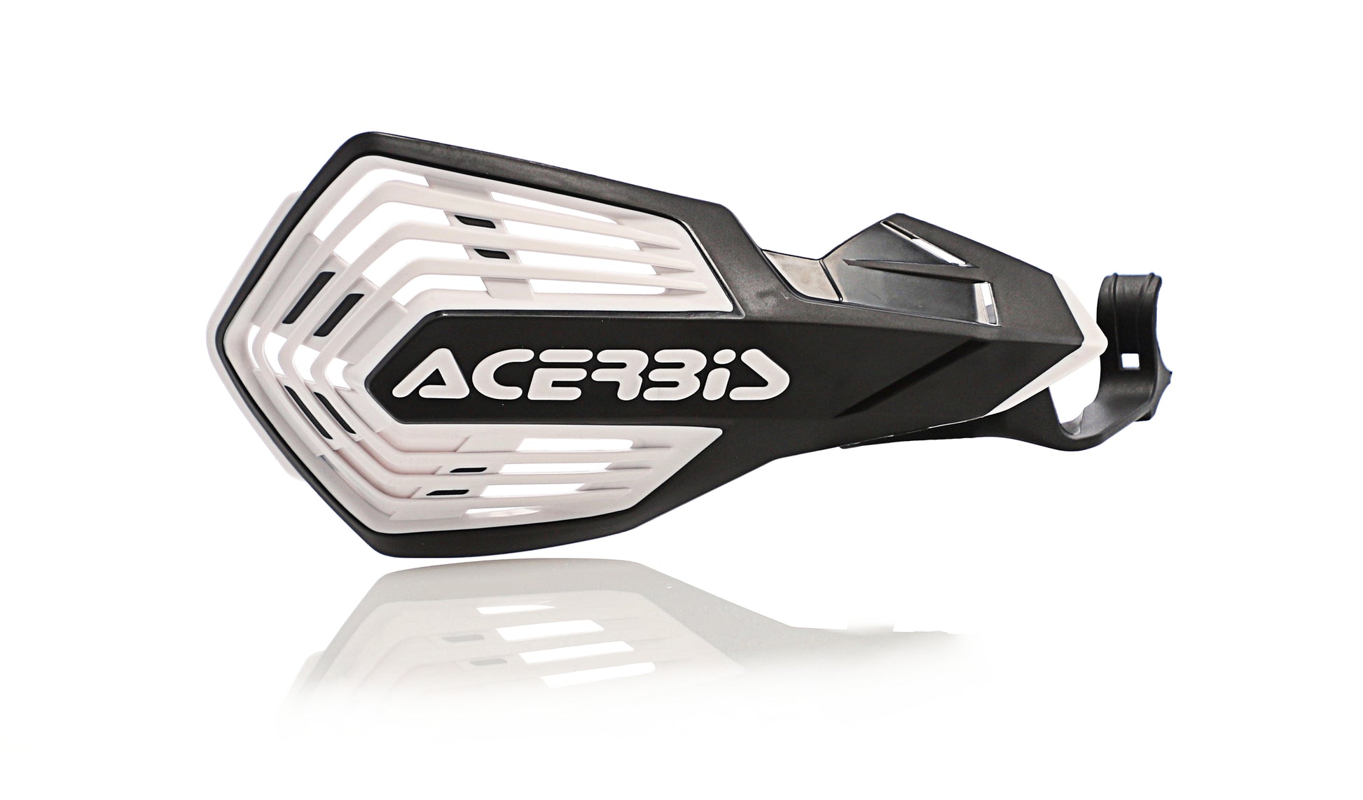 ACERBIS K Future Handguard for Kawasaki KX250F, Yamaha YZ250X, Suzuki RM-Z250 - Black/White