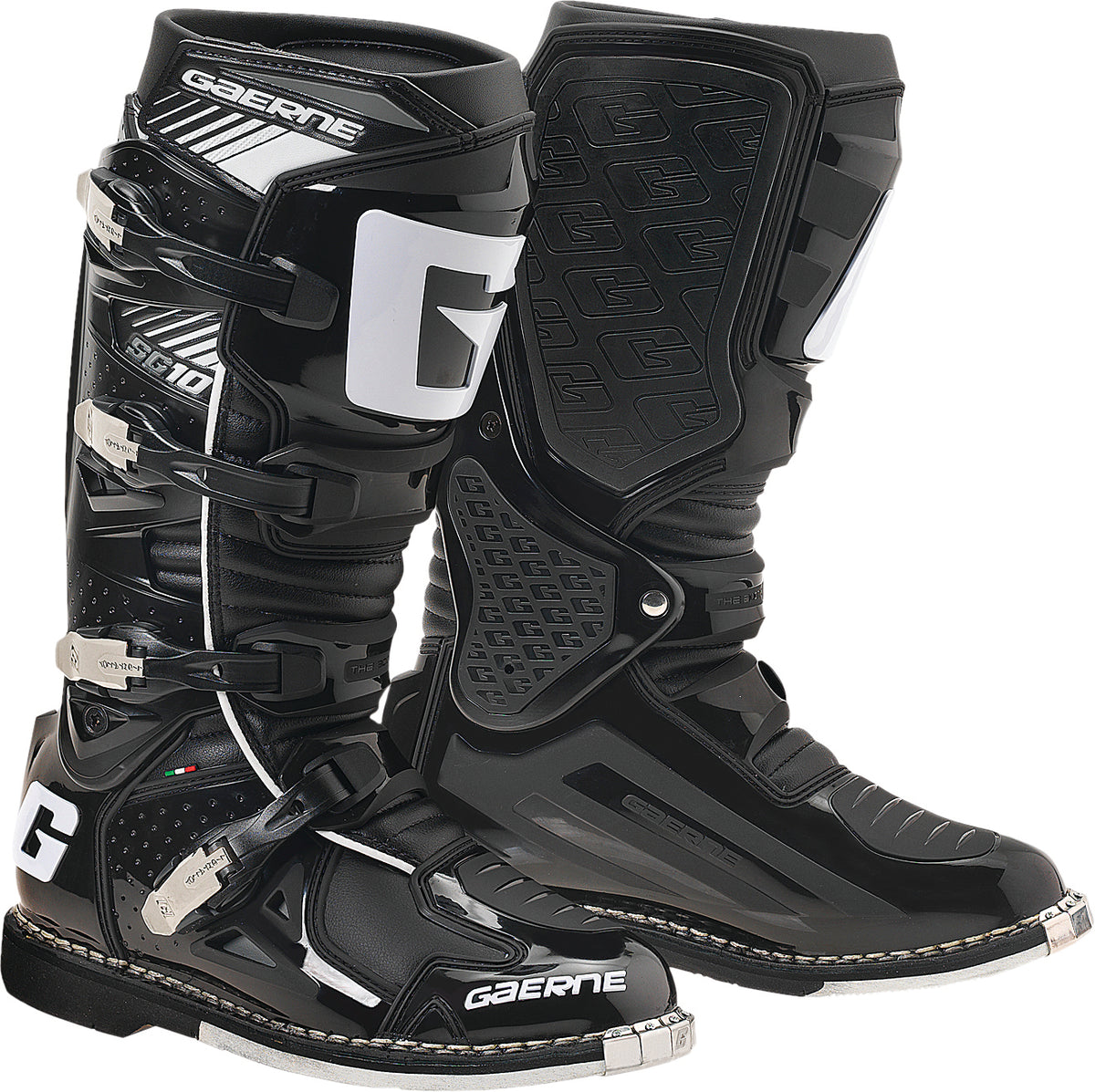 GAERNE SG-10 Offroad Motorcycle Boots – Black, US Size 6