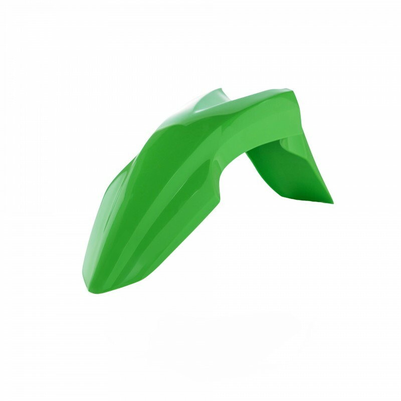 Polisport Front Fender for Kawasaki KLX110 and KLX110L - Green