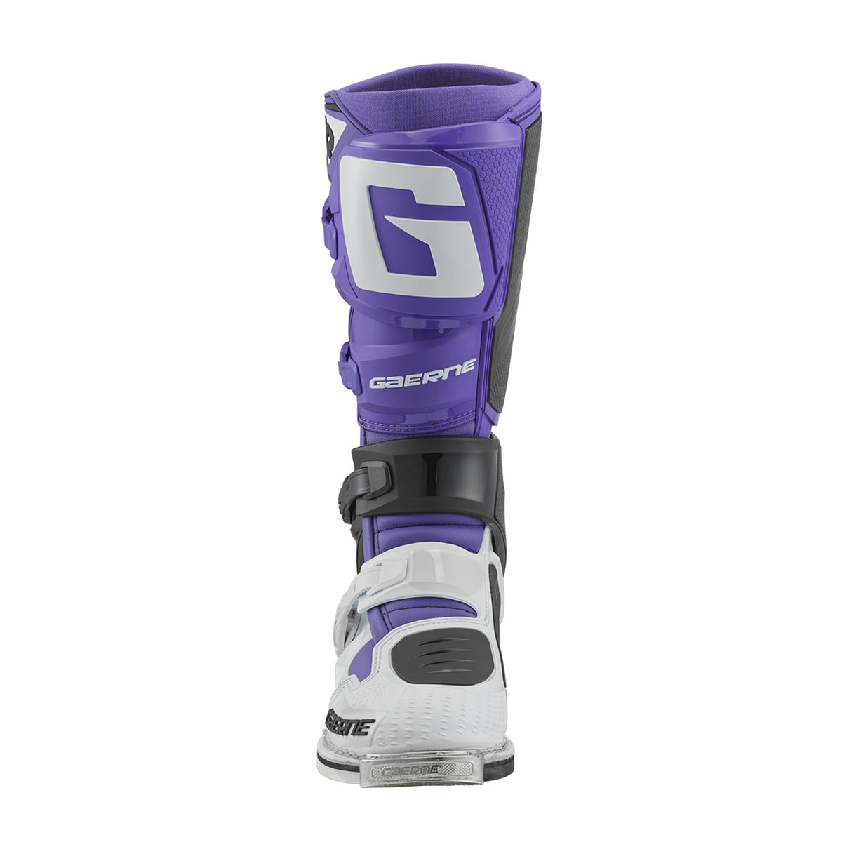 Gaerne SG-12 Offroad Motorcycle Boots for Riders – US 08 Purple/Black/White