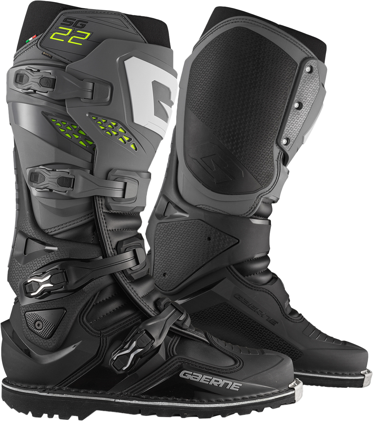 Gaerne SG-22 Gore-Tex Enduro Boots - US Size 8, Anthracite/Black