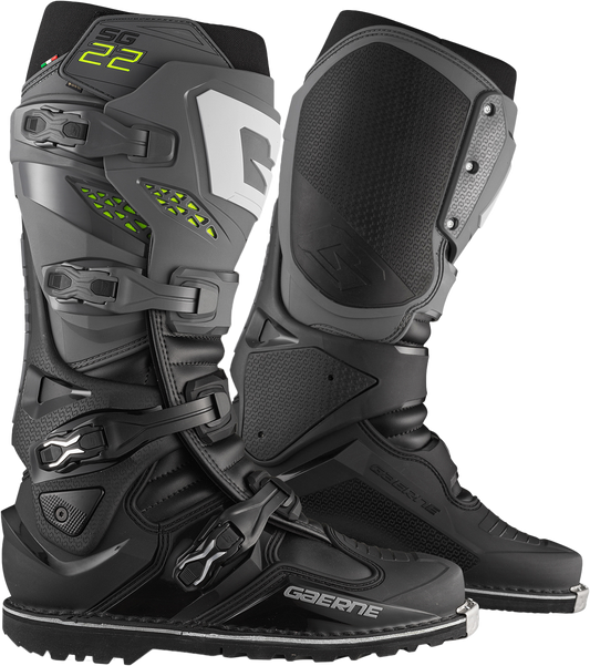 Gaerne SG-22 Gore-Tex Enduro Boots - US Size 8, Anthracite/Black