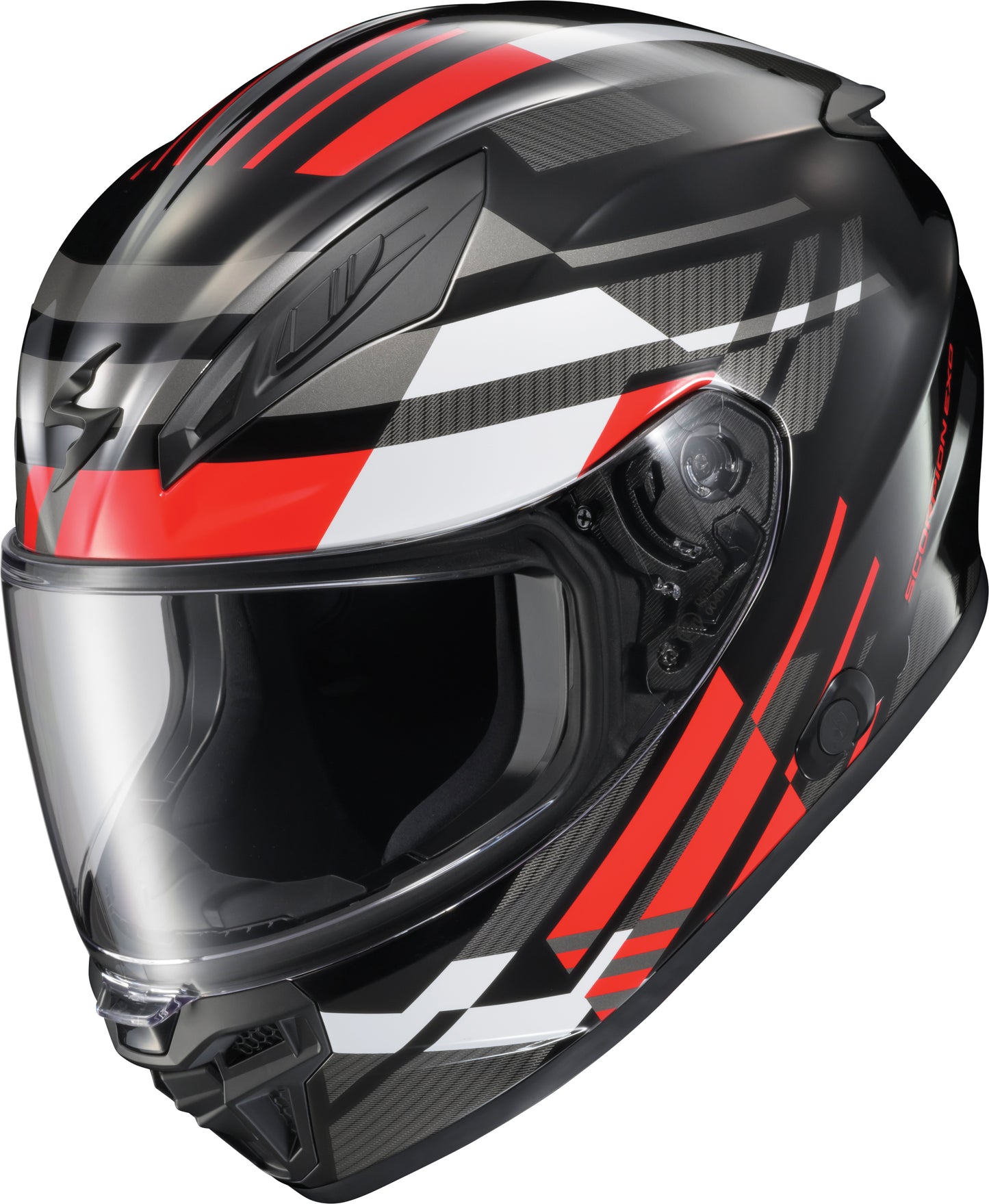 Scorpion EXO Exo R430 Full Face Helmet in Paradox Red, Medium – DOT and SNELL Approved Street Helmet