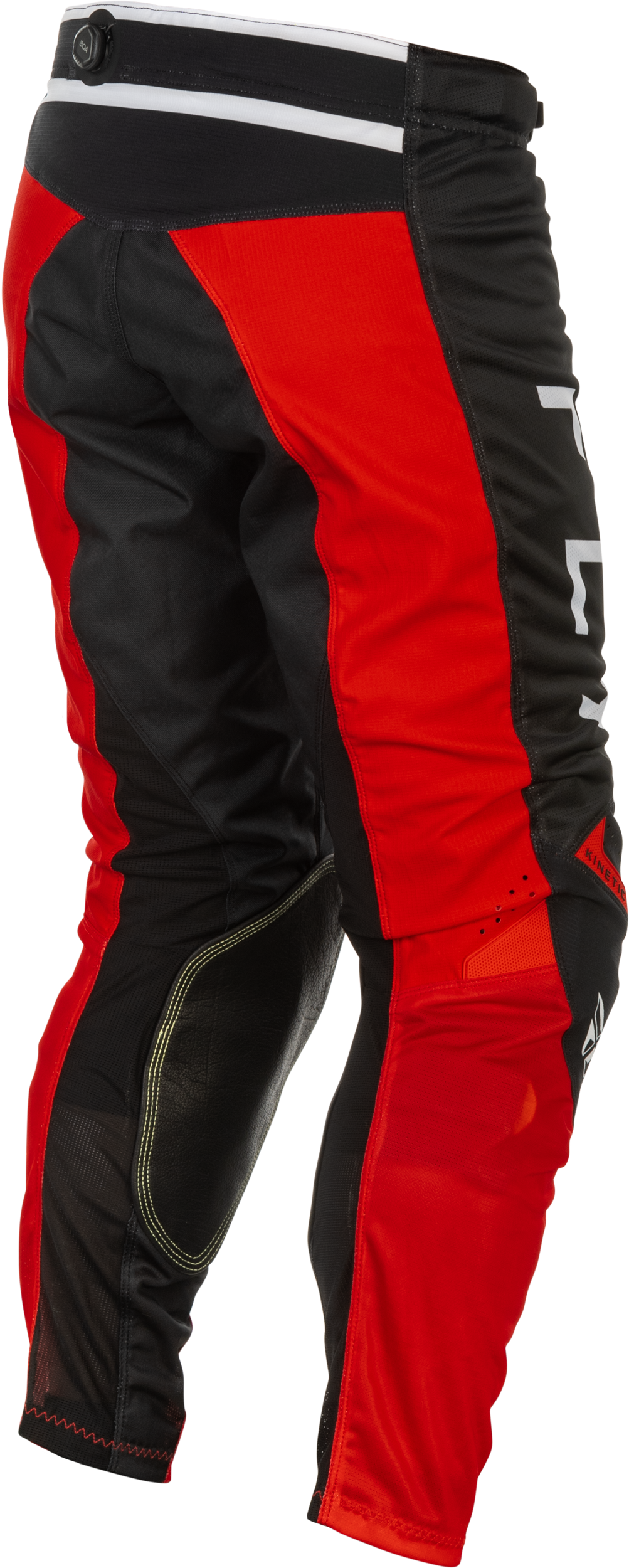 Fly Racing Kinetic Mesh Center Offroad Pants US 40 Black/White/Red