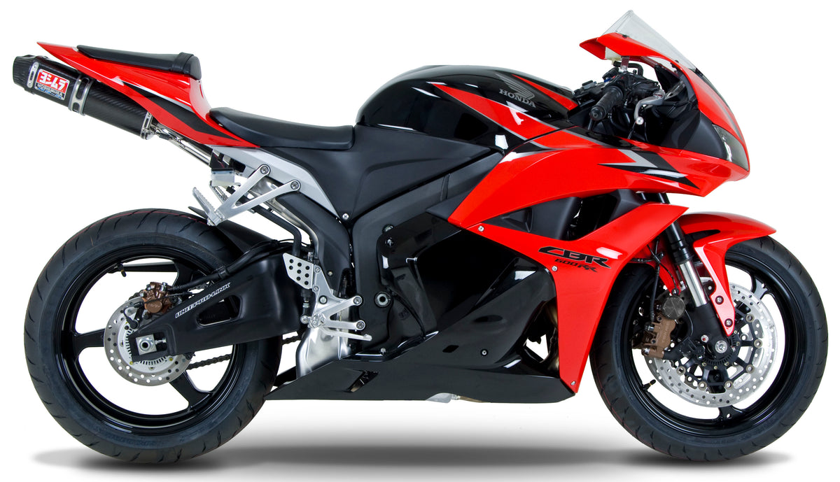Yoshimura RS-5 Slip-On Exhaust for Honda CBR600RR - Carbon Fiber, Street Performance