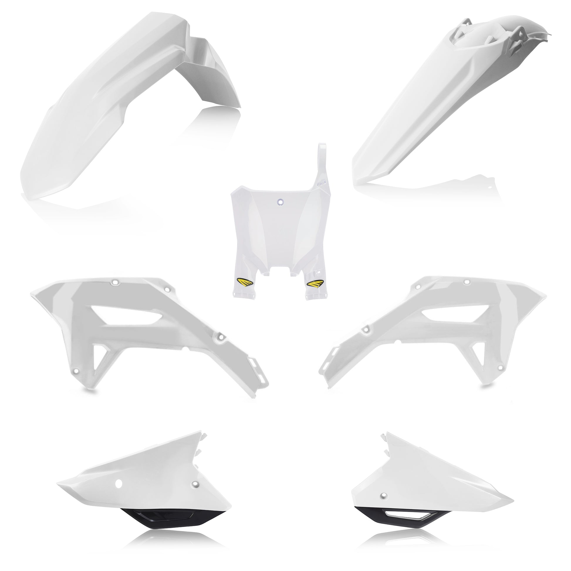Cycra 1CYC-9432-237 Offroad 5-Piece Body Kit in White/Black