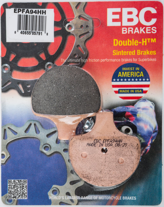 EBC Extreme Pro EPFA94HH Brake Pads for Harley Davidson V-Twin Models - High-Performance Road Race and Street Use