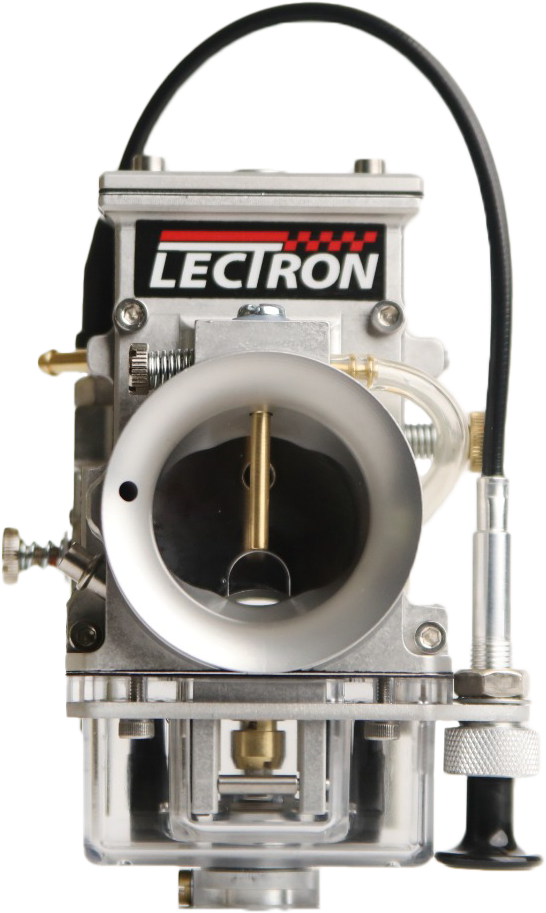 LECTRONS LLC Billetron HD-X+ 96-124ci Carburetor with 34" Cable - Slip-In Intake for Harley Davidson V-Twin Engines
