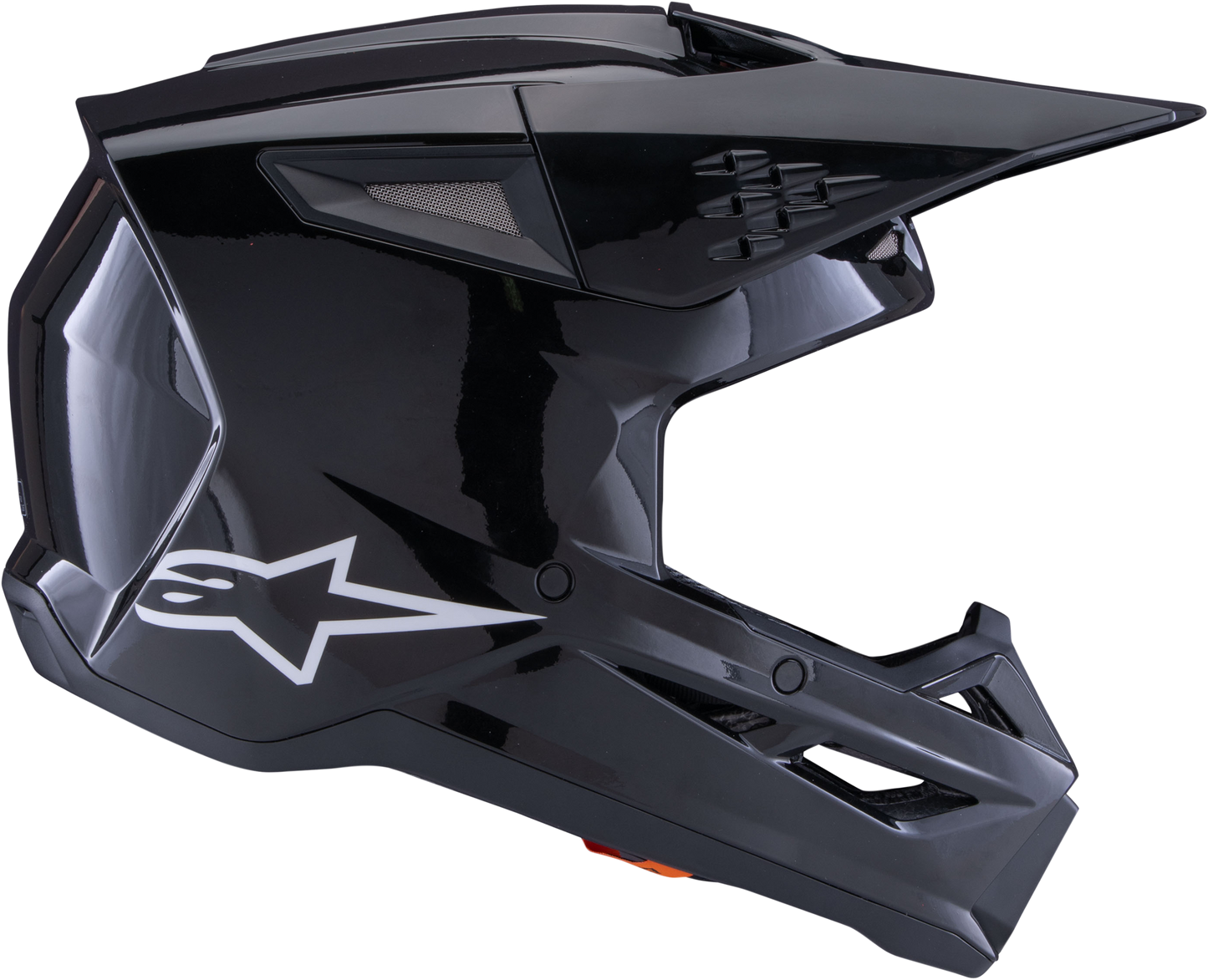 Alpinestars SM3 Solid Off-Road Helmet in Black Glossy X-Large - Model 8300326-1180-XL