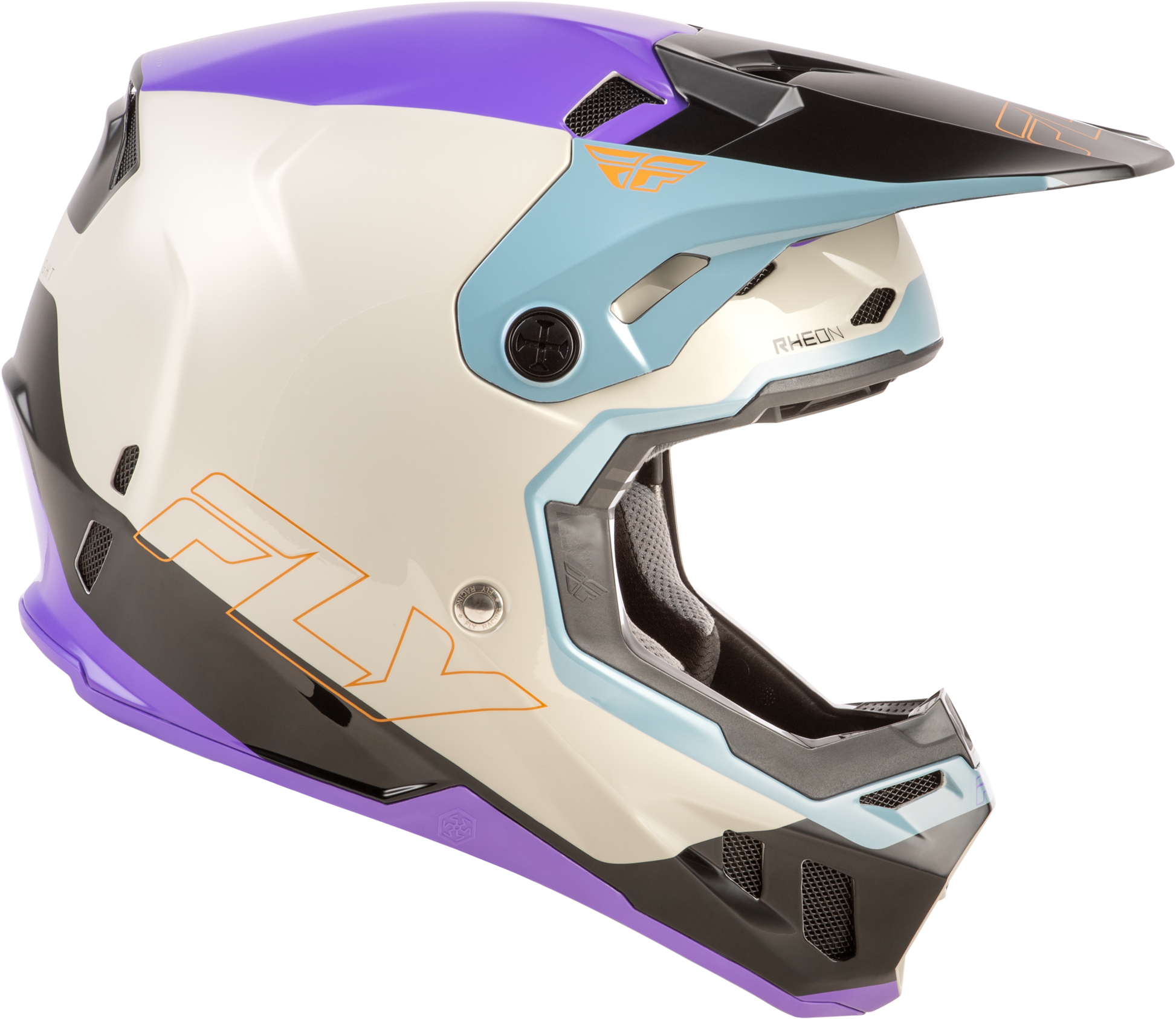 Fly Racing Formula CC Glide Helmet 2X-Large Black Carbon with Grey and Silver Accents