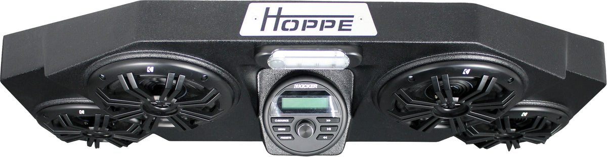 Hoppe HPEL-0133 Mini Pro XP Marine Audio System for Polaris RZR Pro XP