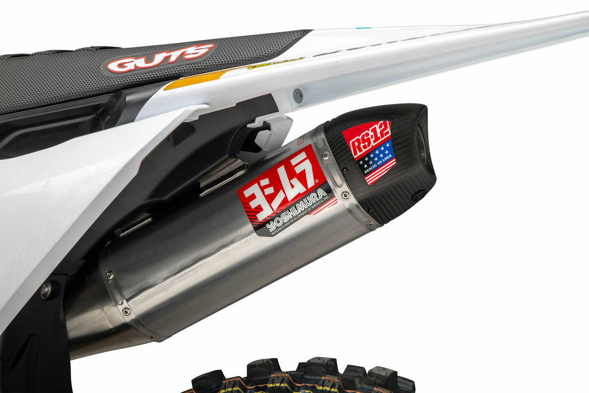 Yoshimura RS-12 Series Exhaust System for Offroad Motorcycles - Model 262540S320