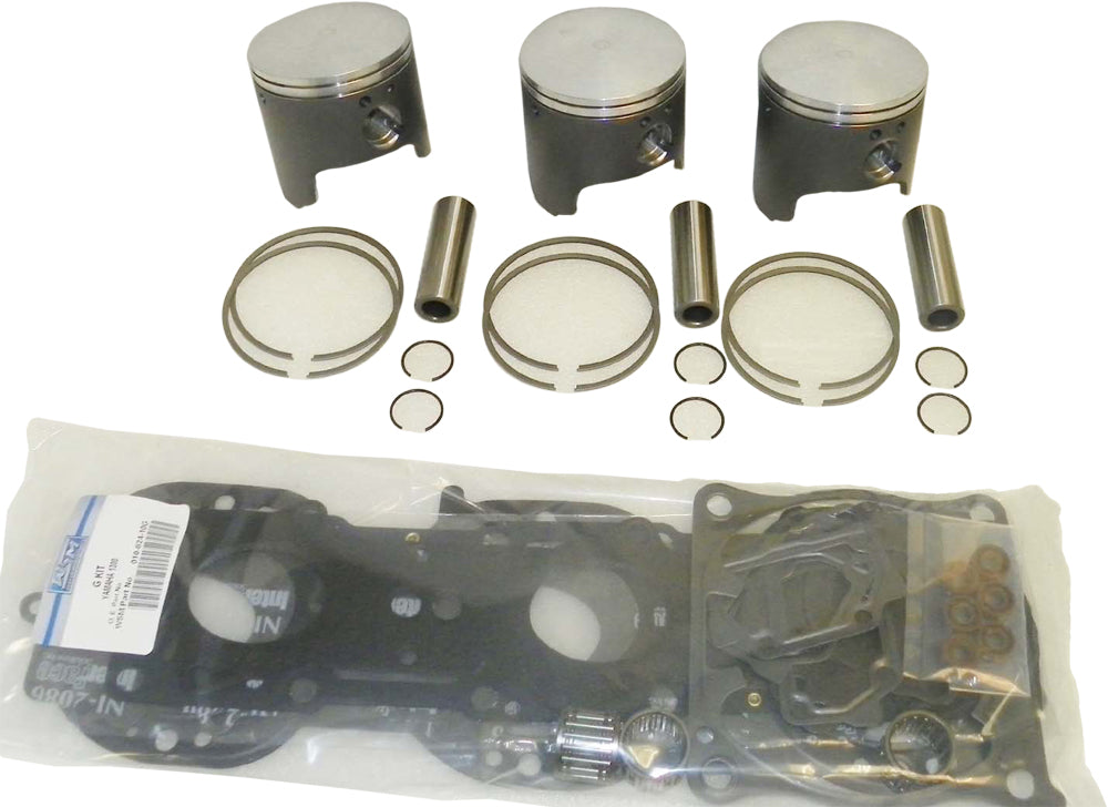 WSM Top End Rebuild Kit for Yamaha GP 1300 R 84.25mm - Complete Watercraft Piston Kit