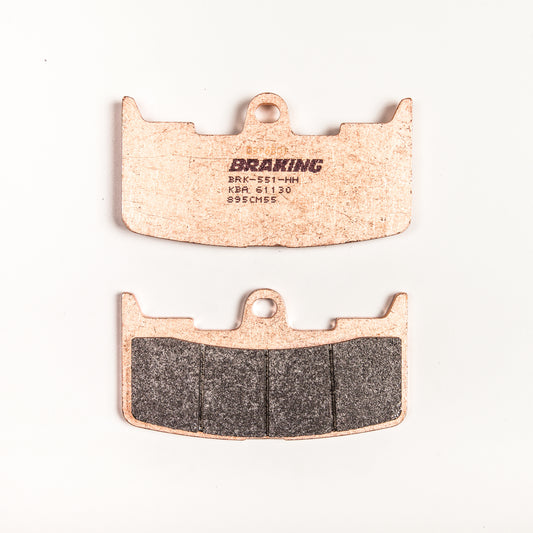 Braking Sintered Metal Front Brake Pad Set for Buell XB Series – Sport Performance