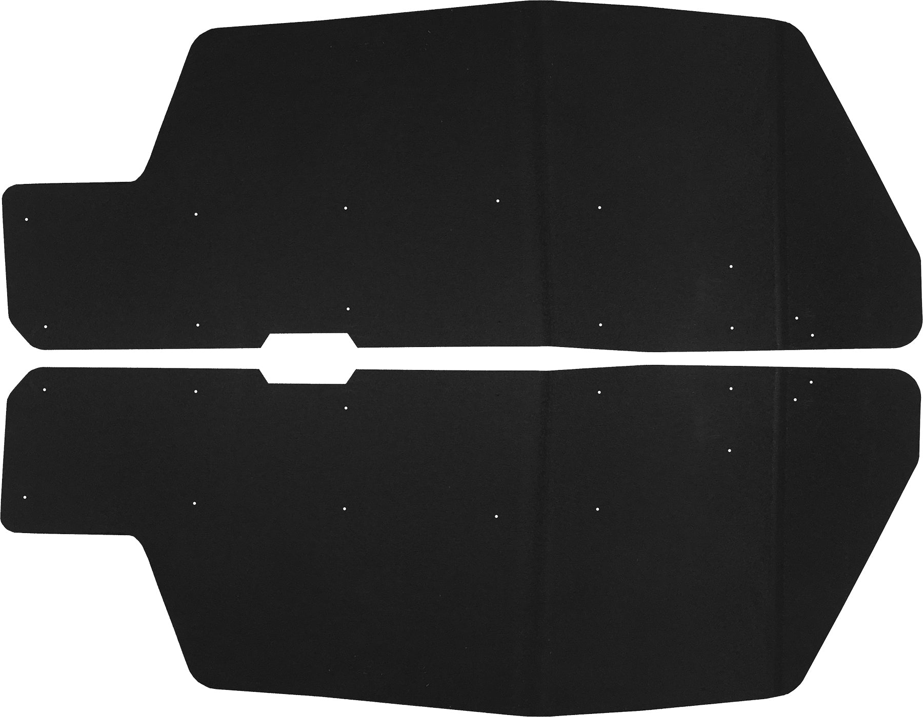 SPIKE Over Fenders Black Set for Polaris General 1000 (Part #44-1600)