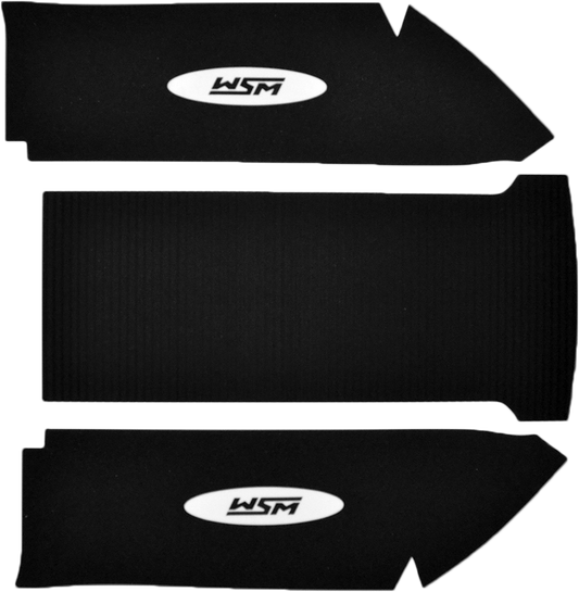 WSM Replacement Traction Mat for Yamaha SuperJet SJ650 - Black