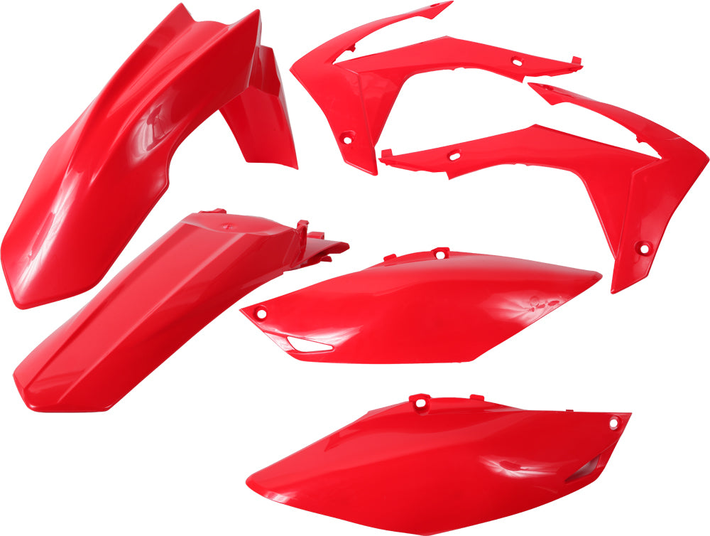 ACERBIS Plastic Kit Red for Honda CRF450R and CRF250R Models (Part 2314400227)